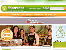 Tablet Screenshot of lacoperacha.org.mx